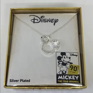 NIB DISNEY MICKEY MOUSE RHINESTONE NECKLACE